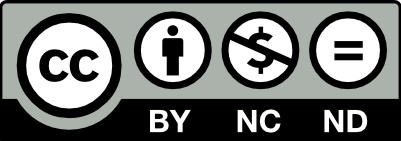 creative commons by-nc-nd
